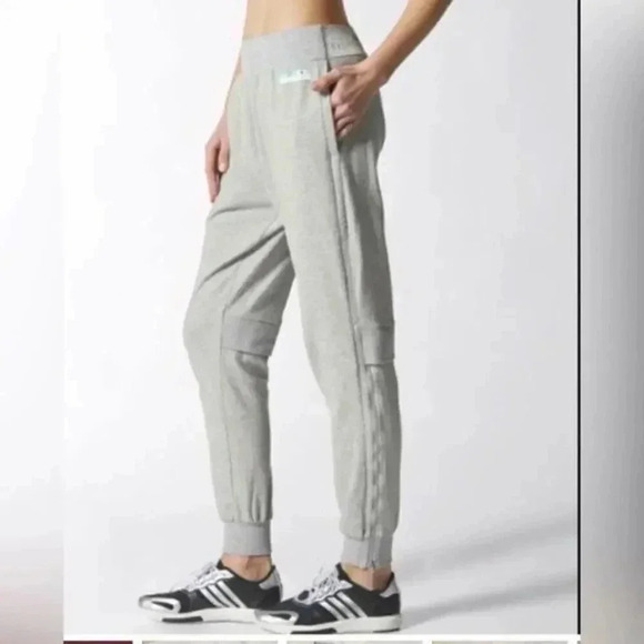 Adidas X Stellasport Joggers with zippered legs Size Large - Picture 1 of 7